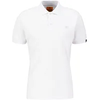 Alpha Industries X-Fit Polo Poloshirt für Herren White