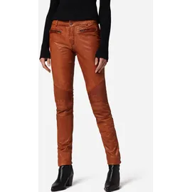 Ricano Lederhose Donna Braun L