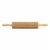 Folkroll Teigroller »3D-Motiv-Teigrolle« Skandinavien braun