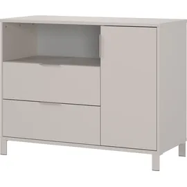 Germania Babymöbel-Set GERMANIA "GW-Alkmaar", braun (kaschmir), B:275cm H:102cm T:77cm, Holz teilmassiv, Holzwerkstoff, Metall, Schlafzimmermöbel-Sets, mit mitwachsendem Kinderbett