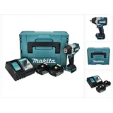 Makita DTW 700 RGJ Akku Schlagschrauber 18 V 700 Nm 1/2" XPT Brushless + 2x Akku 6,0 Ah + Ladegerät + Makpac