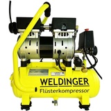 Flüsterkompressor WELDINGER FK 65 pro 750 W Silent Druckluft ölfrei wartungsfrei