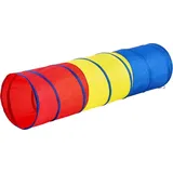 Kinderspielzelt für Kleinkinder, buntes Pop-up-Kriechtunnel-Spielzeug für Babys oder Haustiere, zusammenklappbares Geschenk für Jungen und Mädc...