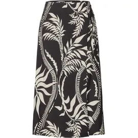 street one studio Maxirock Damen Floral Schwarz 36
