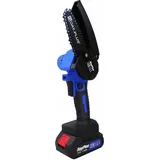 Dayplus - Bürstenlos Kettensäge Mini Kettensäge mit Akku Elektro Kettensäge 4 Zoll Handkettensäge Schnurloses mit 1 Batterien & 2 Ketten &1 Ladegerät