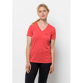 Jack Wolfskin Crosstrail T-Shirt Women XS rot vibrant red