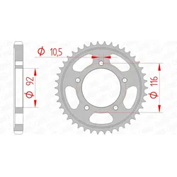 AFAM Standard-Stahlkrone 16900530