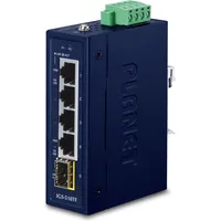 Planet IGS-510TF Netzwerk-Switch Unmanaged Gigabit Ethernet 10,100,1000 Blau