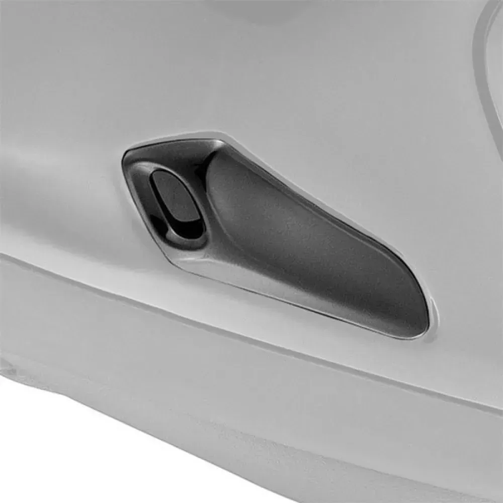 Arai Qv Duct Cowl Hintere Belüftungsöffnung Des Helms - Diamond Black - One Size