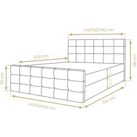 ax living 160 x 200 cm Beige