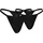 Puma Microfiber Tanga Strings 2 St. Schwarz M