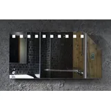 MySpiegel.de Badspiegel Forte Cube Corner Cube Rechts | 140 cm x 70 cm