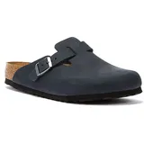 Birkenstock Boston Nubukleder geölt schwarz 39
