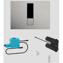 SANIT Betätigungsplatte Ineo Bright Infrarot Edelstahl Batterie