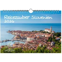 Seelenzauber GmbH Reisezauber Slowenien DIN A4 Kalender für 2026