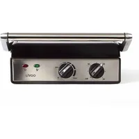 LIVOO Kontaktgrill 2000 W Grau - Grau