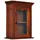 Massivmoebel24 Hängevitrine OXFORD 52 x 24 x 69 cm Braun