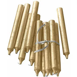 Loberon Lysarion Stumpenkerze 20 St. gold