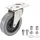 VIGOR Rollbrett Kunststoff silber