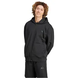 Adidas All Szn Fleece Reißverschlusspullover Black 3XL