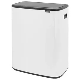 Brabantia Bo Touch Bin 2 Innen eimern, 2 x 30 Liter, Weiß