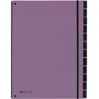 Pagna Pultordner 12 Fächer, A4, violett 24129-12