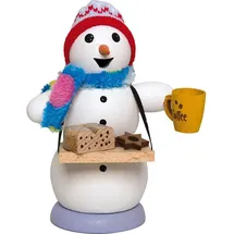 Drechslerei Kuhnert Räuchermännchen Schneemann Stollenbäcker 35036