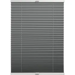 SCHÖNER WOHNEN-Kollektion Plissee »Thermo Plissee Ella«, verdunkelnd, mit Bohren, verspannt, verschraubt, energiesparend, Thermo Rückseite SCHÖNER WOHNEN-KOLLEKTION grau 220 cm