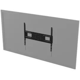 Vision VFM-W8X6 - Heavy Duty - Klammer - für Media Player / LCD-Display - kaltgewalzter Stahl - Schwarz