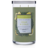 COLONIAL CANDLE COLONIAL CANDLE® Klassik-Kollektion Duftkerze Cedar & Citrus 538g