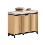 SoBuy Schuhbank 60 x 50 x 24 cm beige / beige