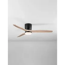 Nova Luce Aloa 132 cm Deckenventilator Schwarz