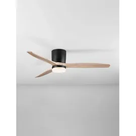 Nova Luce Aloa 132 cm Deckenventilator Schwarz