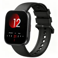 Sytifro D19 SmartWatch Damen Herren,Fitnessuhr mit Diamantgeschliffenes Design Smartwatch, 150+ Sportmodes, Bluetooth 5.3 Sportuhr, Gesundheits-Uhren mit Benachrichtigung, 24/7 Herzfrequenz, Blutsauerstoff, Schlafqualität, Schrittzähler, Pulsuhr, Sprachassistent und Musiksteuerung etc., IP68 Wasserdichte Fitness Tracker Uhr Damen Herren, verfügbar für IOS und Android. schwarz