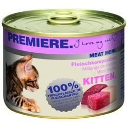 PREMIERE Meat Menu Kitten Fleischkomposition 6x200 g