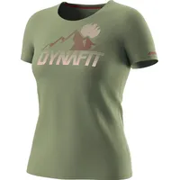 Dynafit Damen Transalper Graphic T-Shirt (Größe XL, oliv)