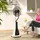 Homcom 125 cm Standventilator Schwarz