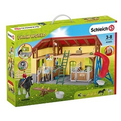 Schleich® Farm World 42485 Pferdestall Spielfiguren-Set