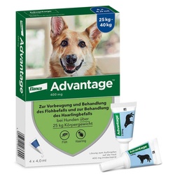 Advantage 400 für Hunde Lösung