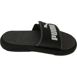 Puma Royalcat Comfort Slide Schwarz/Castlerock Weiß 49,5