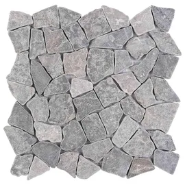 vidaXL Mosaikfliesen Hellgrau 30 x 30 cm 3 St.