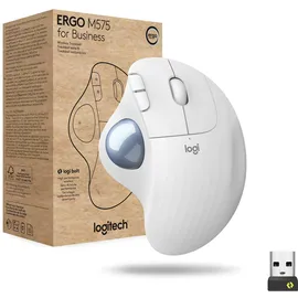 Logitech ERGO M575 for Business Trackball – Weiß
