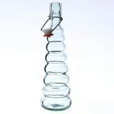 MARELIDA Glasflasche Bügelverschluss Recyclingglas 410ml