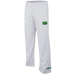 BAY-Sports Sporthose Capoeira Hose Kampfsport Capoeirahose Brasilien (1-tlg) Yoga Jogging Pilates Tai Chi Kinder und Erwachsene weiß 150