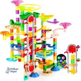 STEM Lernspielzeug Aufzug 236 Teile Murmelbahn Baublock für Kinder
