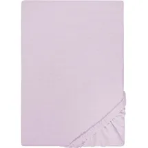 biberna Spannbettlaken Jersey 180 x 200 - 200 x 200 cm Flieder