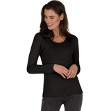 Trigema Damen 542501 T-Shirt, Schwarz (Schwarz 008), 46 (Herstellergröße: XL)