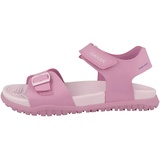 GEOX J FOMMIEX Gir Sandal, DK PINK/LT Lilac, 25 EU