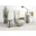 sit&more TV-Sessel Grenoble grau 71 x 110 x 82 cm elektrisch