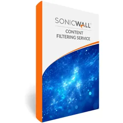 SonicWALL Content Filtering Service - Abonnement-Lizenz (1 Jahr)